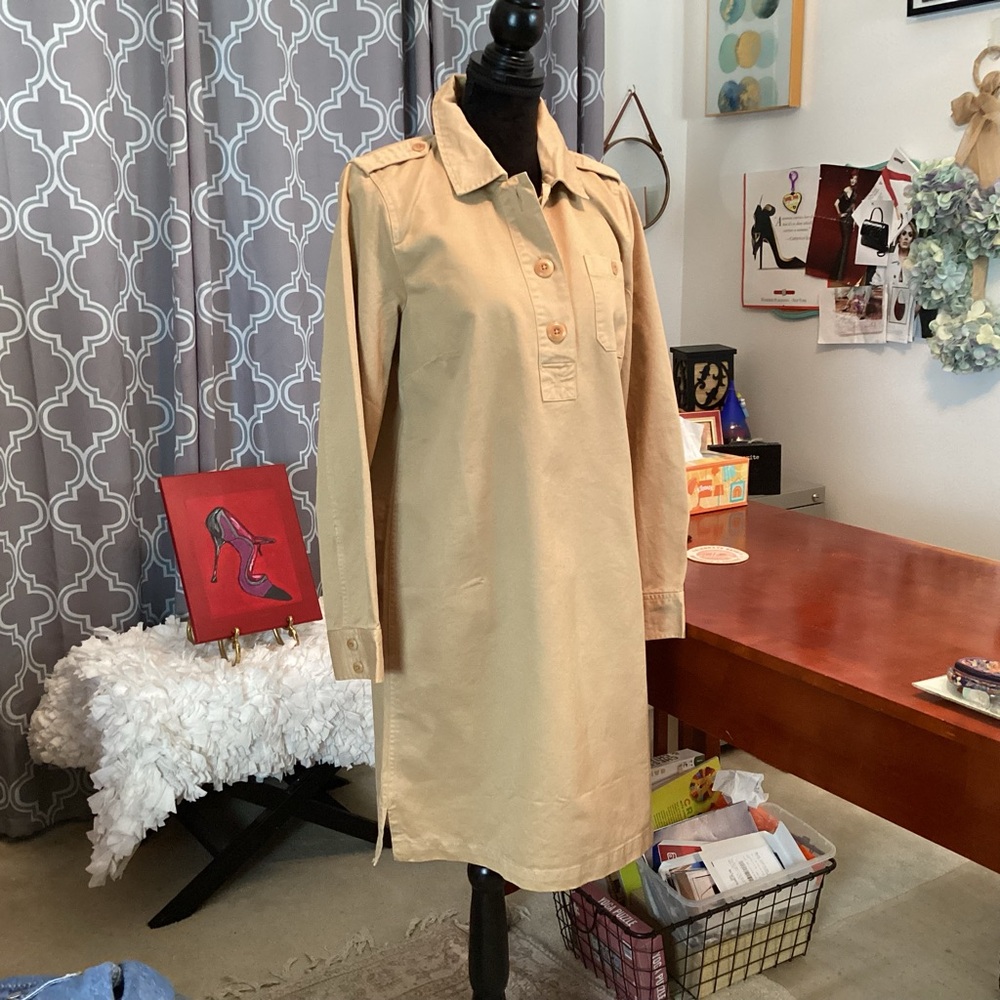 J.Crew Broken in Chino Dress NWT